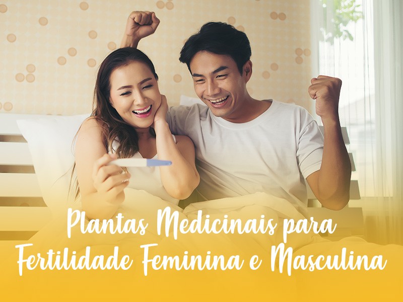 Plantas medicinais para fertilidade feminina e masculina